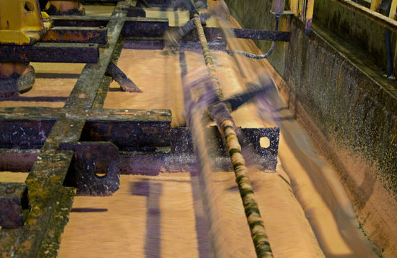 Flotation level cells are used to separate potash from salt, and accurate measurement is crucial.